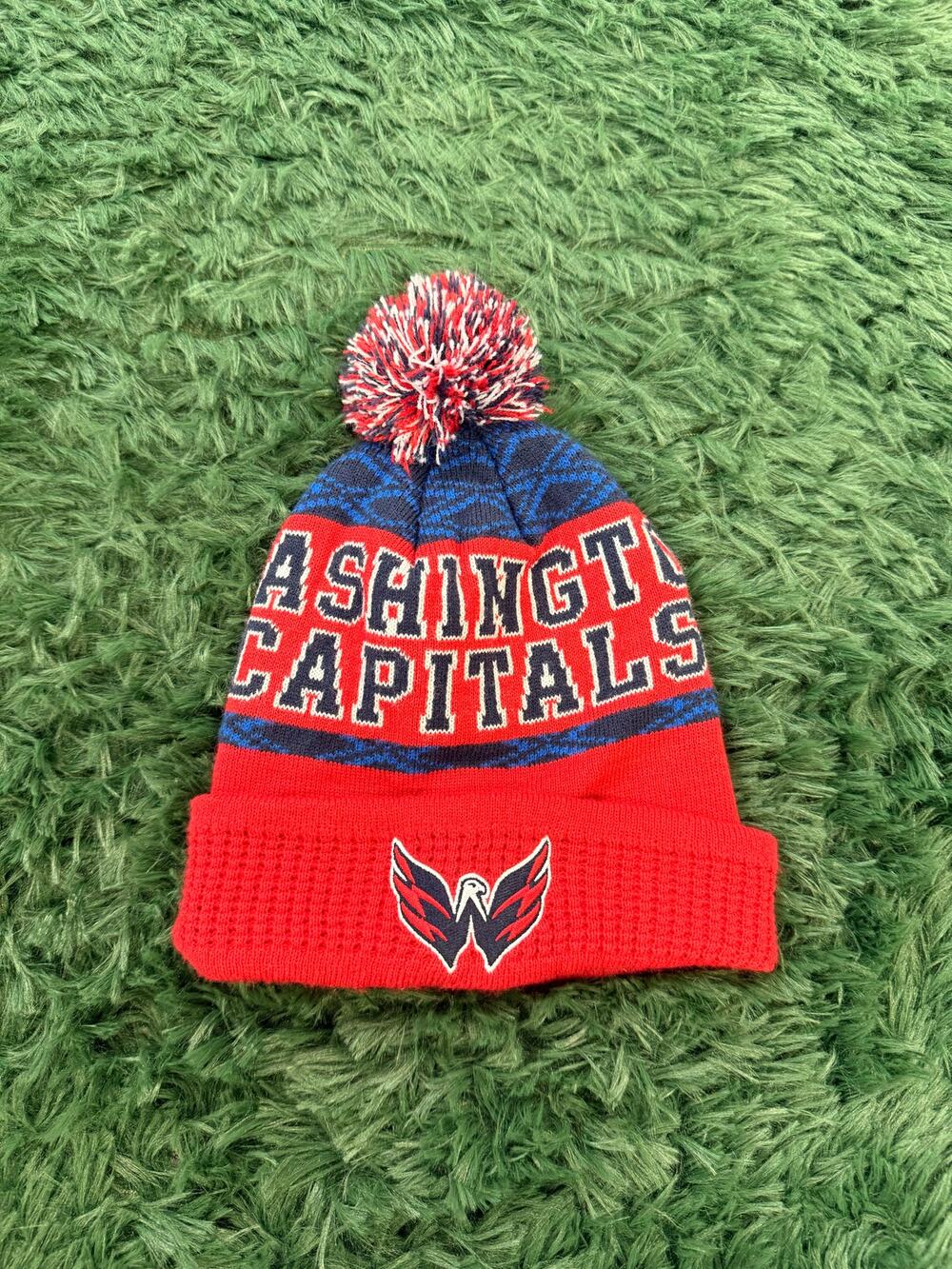 Youth Washington Capitals Beanie Skully Touque OSFA NHL